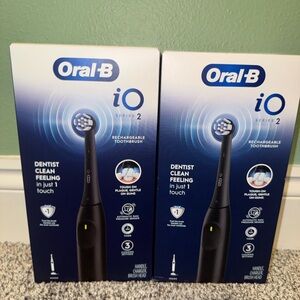 Set of 2 Oral-B iO Series 2 Electric Toothbrushes